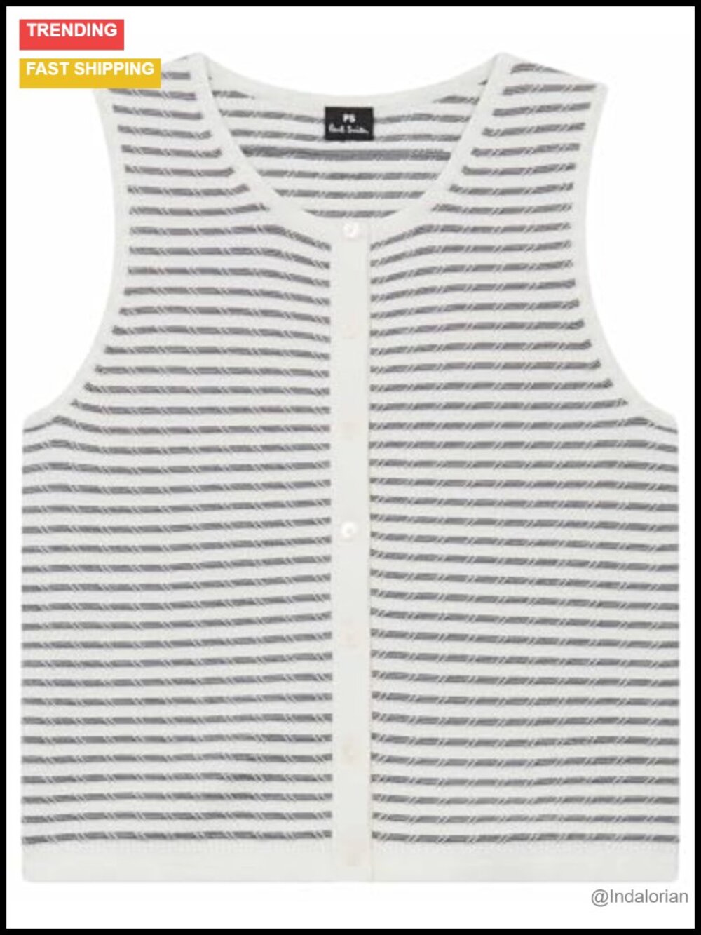 Women's Knitted Cotton Sleeveless Vest Cardigan